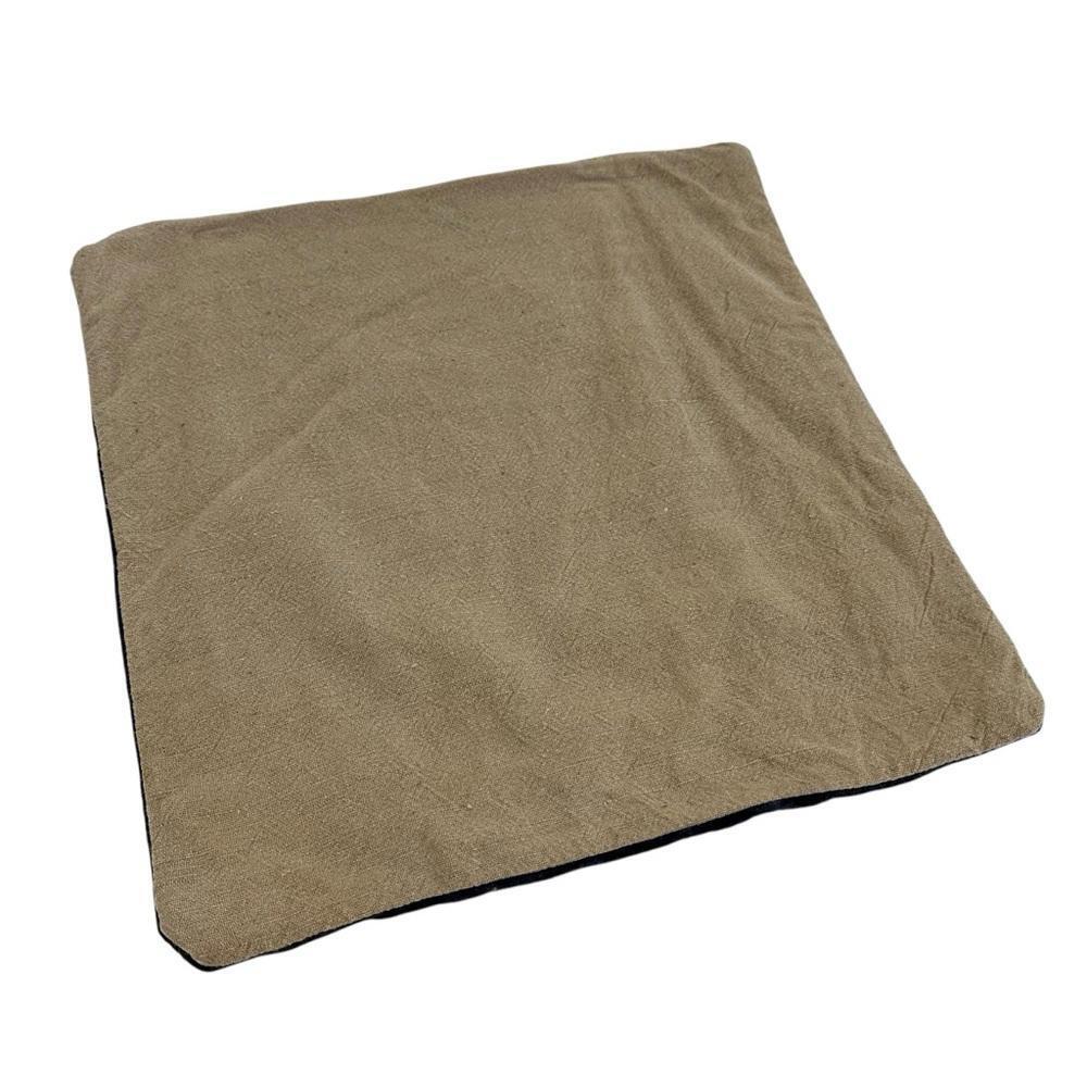 Pottery Barn Pillow Cases Blue Brown 19”x19” - Picture 4 of 6